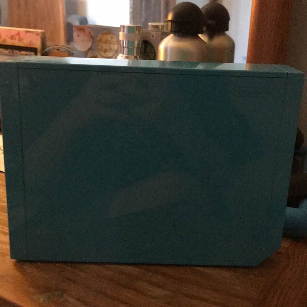 A Wii U blue colored